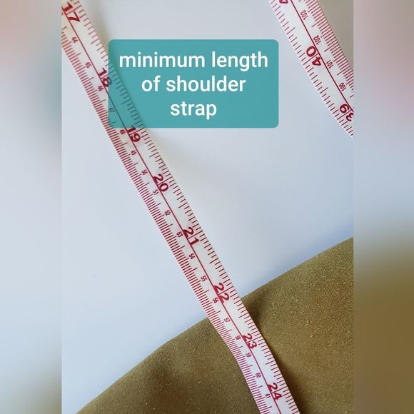 Vince Camuto Women's Suede Purse Crossbody Bag in Color Olive Oil - Picture 10 of 13